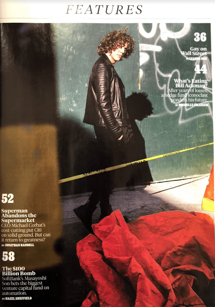 Yours truly in Institutional Investor back when it was still a paper magazine